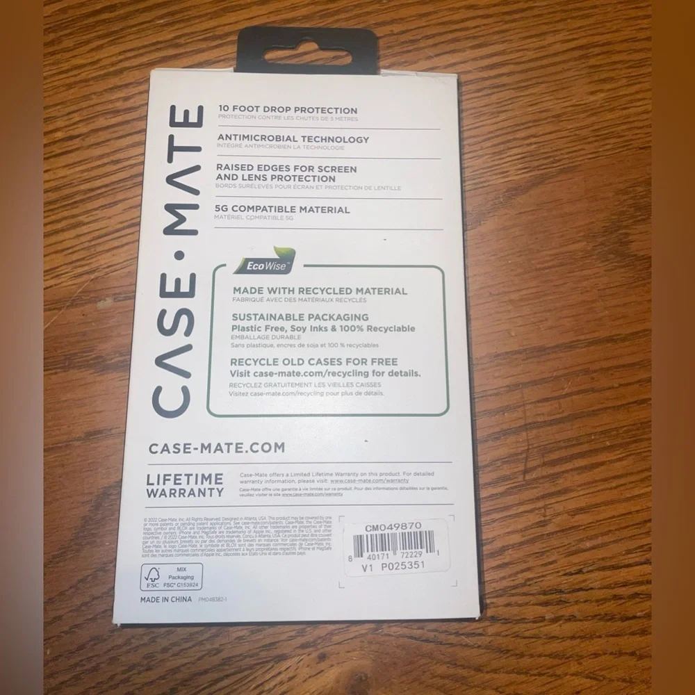New in Box Casemate IPhone 14 Pro Case *make offers*